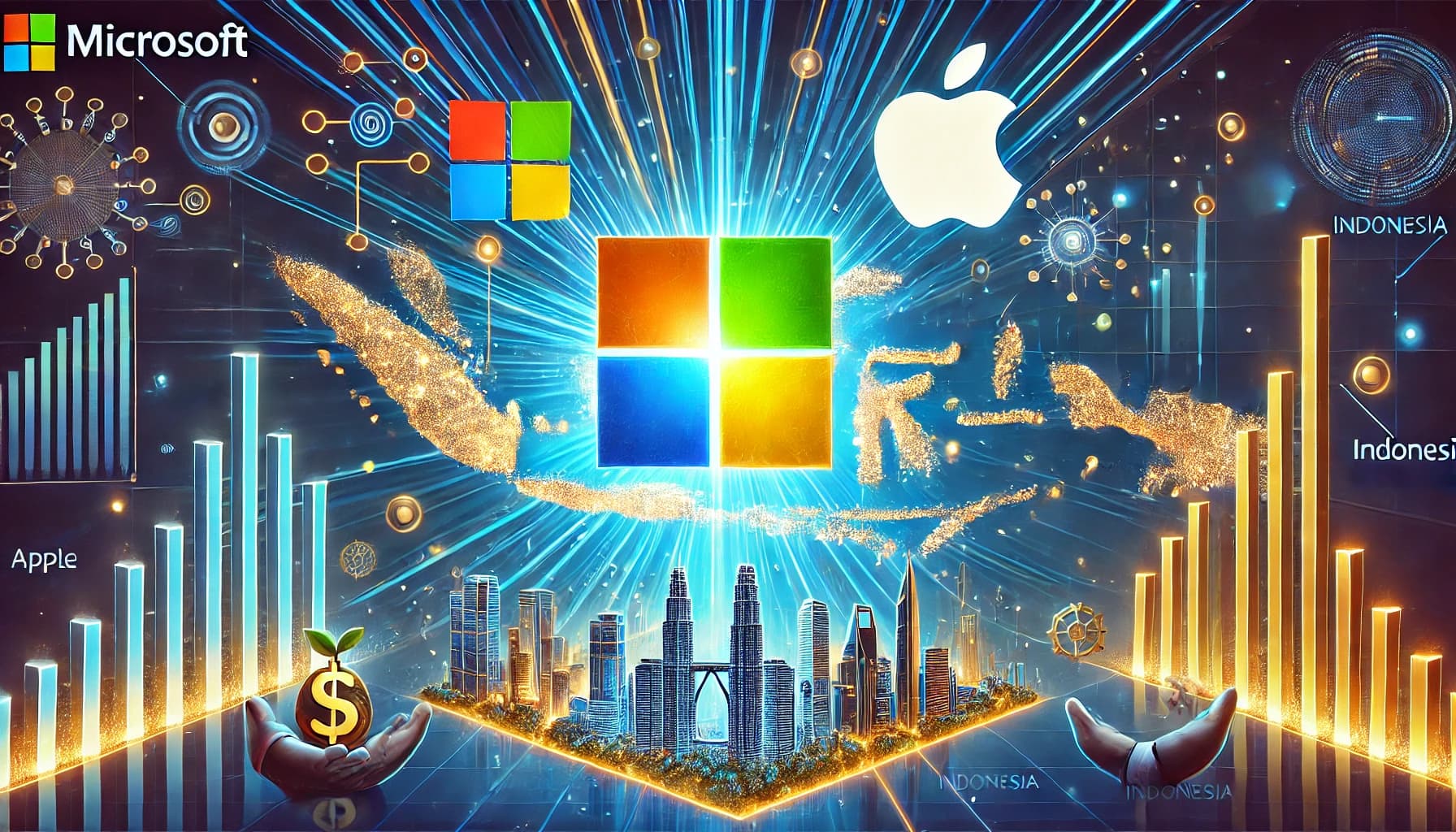 Microsoft dan Apple Siap Gelontorkan Investasi Besar di Indonesia