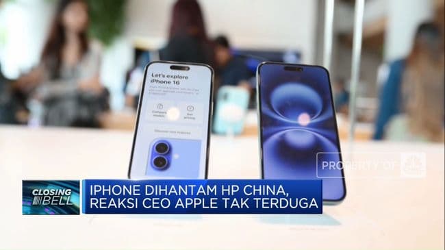 Persaingan Ketat, Iphone Dihantam HP China