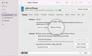Cara Instal Ulang iPhone Menggunakan iTunes | Restore