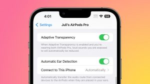 iOS 16.1b3 Transparansi Adaptif tersedia untuk AirPods gen 1 di AirPods