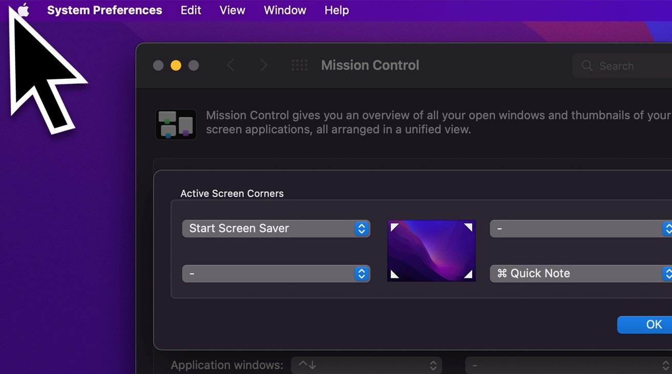 Cara menggunakan Hot Corners di macOS