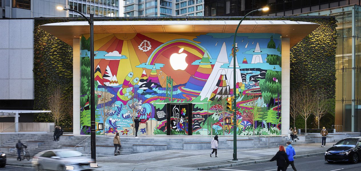 Apple Pacific Center di Vancouver dibuka untuk Umum