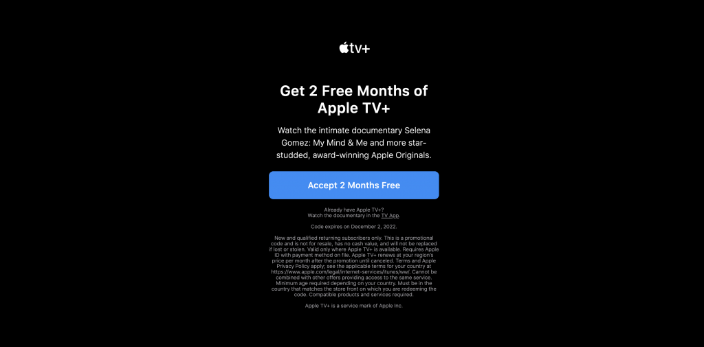 Cara Mendapatkan Apple TV+ Gratis