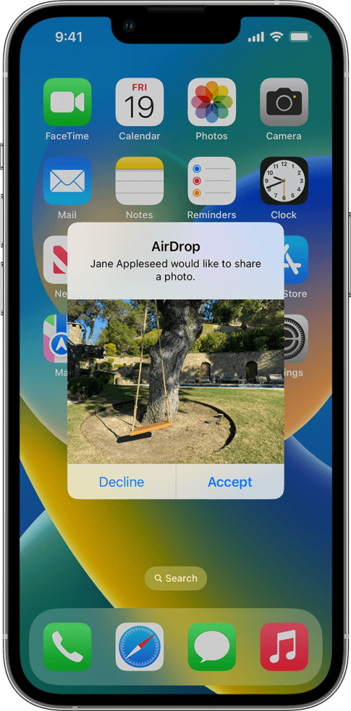 New AirDrop Setting
