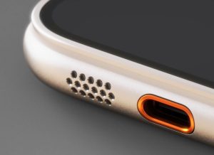 Port USB-C Pada iPhone 15 di modifikasi dari port Lightning