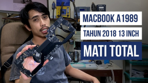 Mengatasi Masalah Mati Total Macbook Pro 13 inch Tahun 2018 A1989