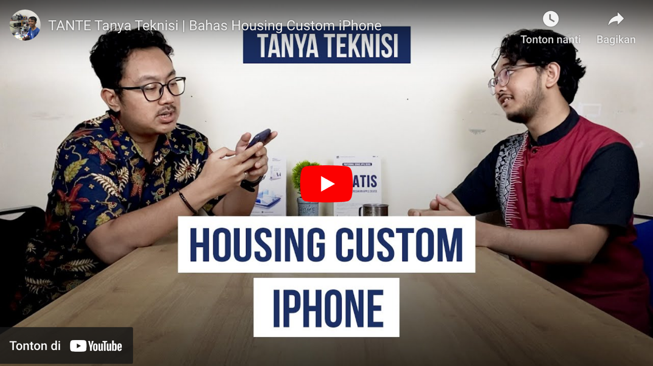 Upgrade Housing Custom Untuk Pengguna iPhone