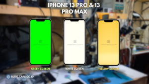 iPhone 13 Pro & Pro Max Green Screen, White Screen, Yellow Screen