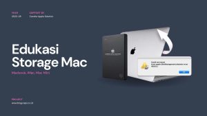 Edukasi Storage Mac | Macbook, iMac, Mac Mini