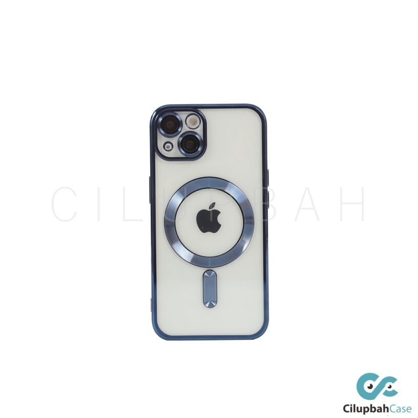 Clear Magsafe Electroplating LensGuard Case for iPhone 11 12 13 14+ 14 Plus Pro Max - Gambar 11