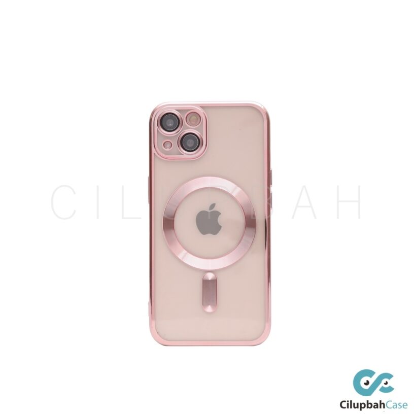 Clear Magsafe Electroplating LensGuard Case for iPhone 11 12 13 14+ 14 Plus Pro Max - Gambar 12