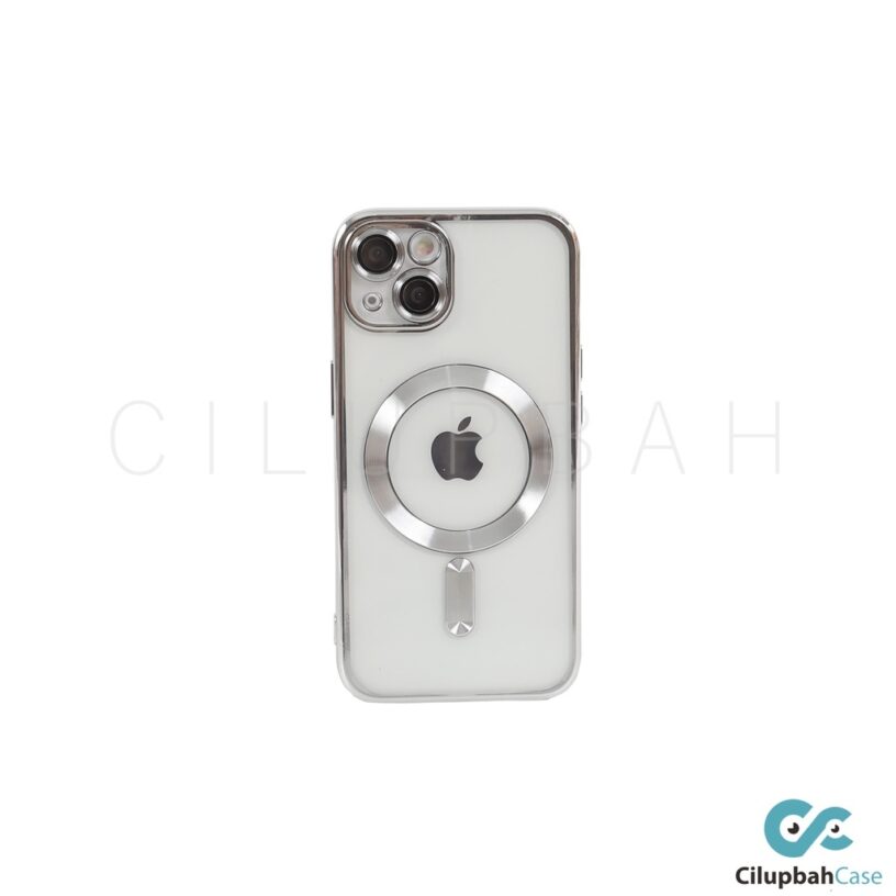 Clear Magsafe Electroplating LensGuard Case for iPhone 11 12 13 14+ 14 Plus Pro Max - Gambar 13