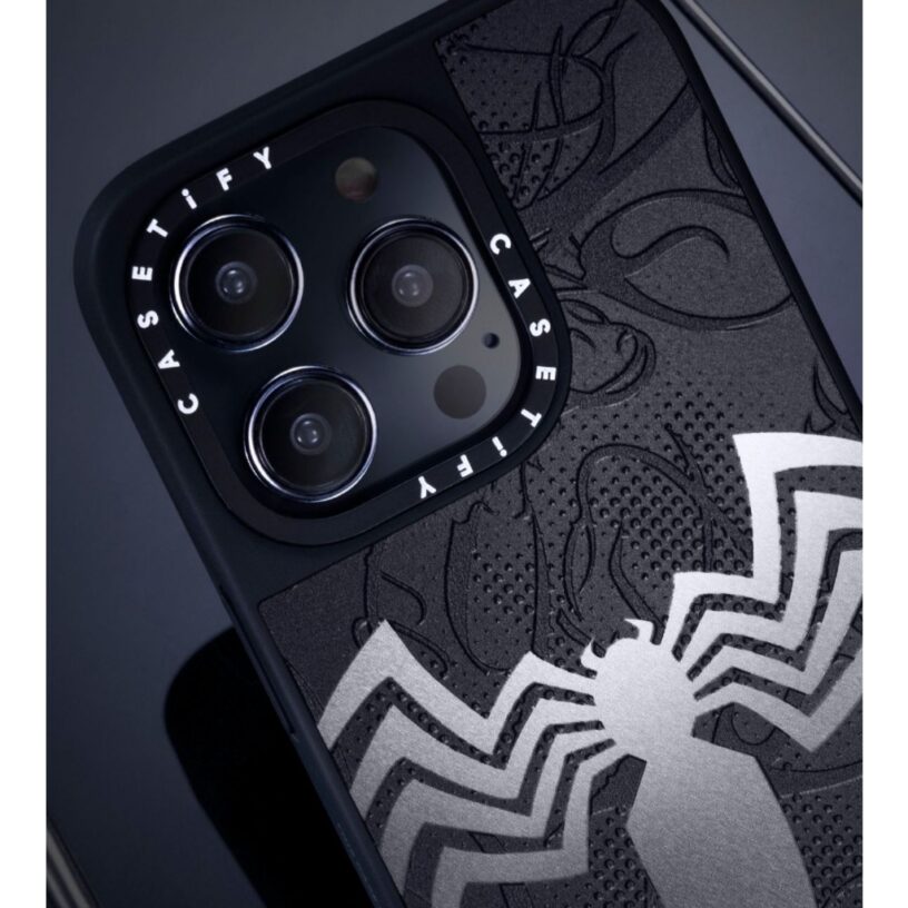 HOT ITEM !! PREMIUM  VENOM SPIDERMAN EYE AND LOGO SOFTCASE IPHONE 11 12 13 14 15 PROMAX PRO LIMITED EDITION EXCLUSIVE - Image 4