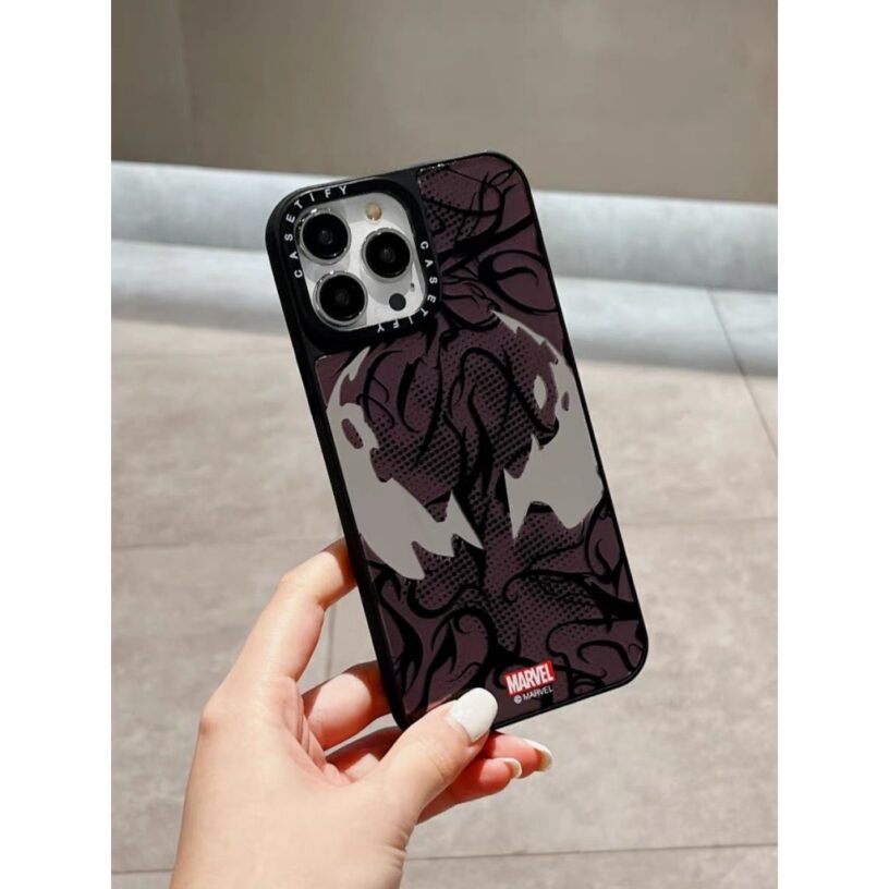 HOT ITEM !! PREMIUM  VENOM SPIDERMAN EYE AND LOGO SOFTCASE IPHONE 11 12 13 14 15 PROMAX PRO LIMITED EDITION EXCLUSIVE - Image 13