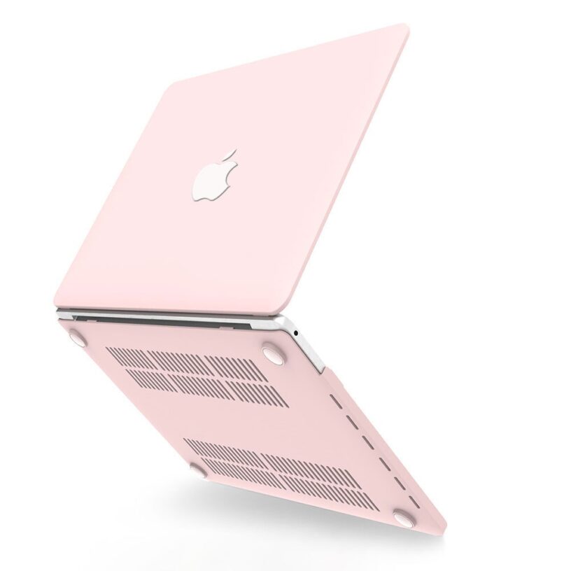 Macbook Case Pastel Matte Candy Color For NEW AIR PRO M1 M2 11 12 13 Premium Soft Feel Casing Pelindung Mac Book Retina Air13Navy Pink Grey - Gambar 10