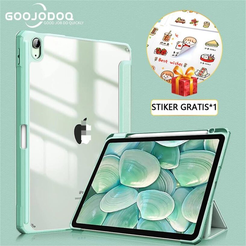 Goojodoa Versi upgrade Casing for iPad Air 4 Air 5 Case for iPad 9th Generation Case for iPad Pro 11 12 9 Cover Air 5 2022 10&rdquo2 8th 10th 9 Generation Case - Gambar 2