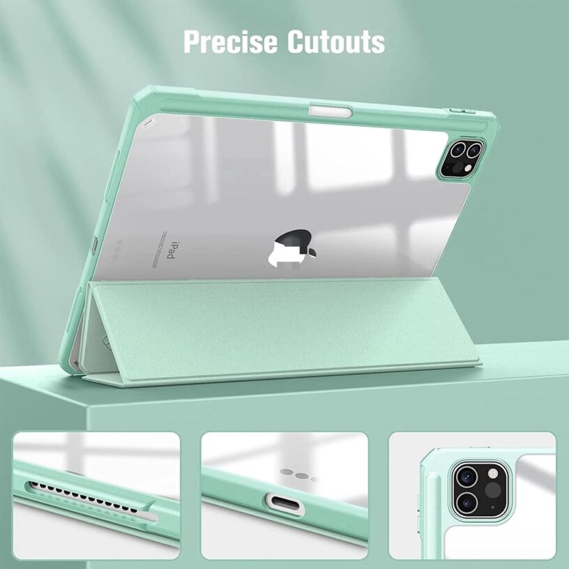 Goojodoa Versi upgrade Casing for iPad Air 4 Air 5 Case for iPad 9th Generation Case for iPad Pro 11 12 9 Cover Air 5 2022 10&rdquo2 8th 10th 9 Generation Case - Gambar 4