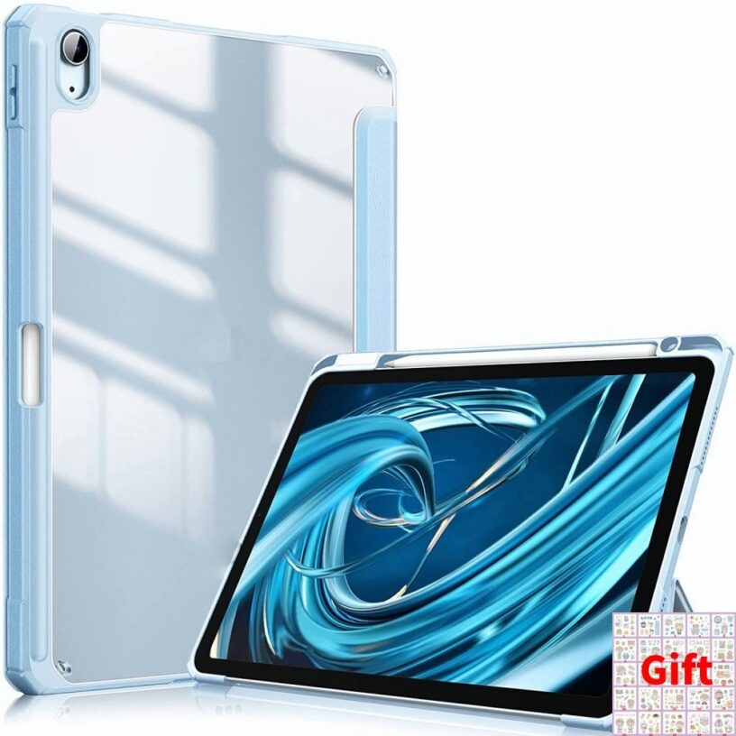 Goojodoa Versi upgrade Casing for iPad Air 4 Air 5 Case for iPad 9th Generation Case for iPad Pro 11 12 9 Cover Air 5 2022 10&rdquo2 8th 10th 9 Generation Case - Gambar 15