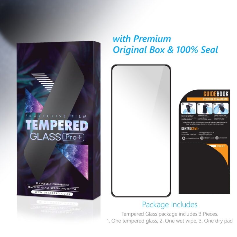 Glass Pro Tempered Glass iPhone 11 Full Cover - Premium Screen Protector - Gambar 5