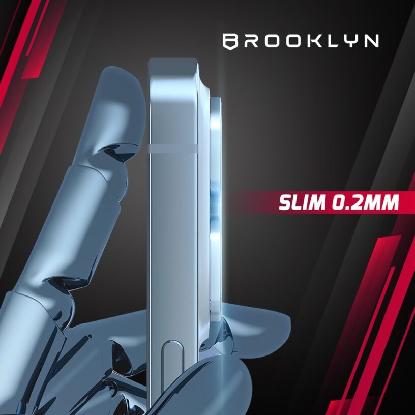 Brooklyn Back Alloy Camera iPhone 15 14 13 12 11 Pro Max Mini High Quality Back Camera Tempered Glass - Gambar 8