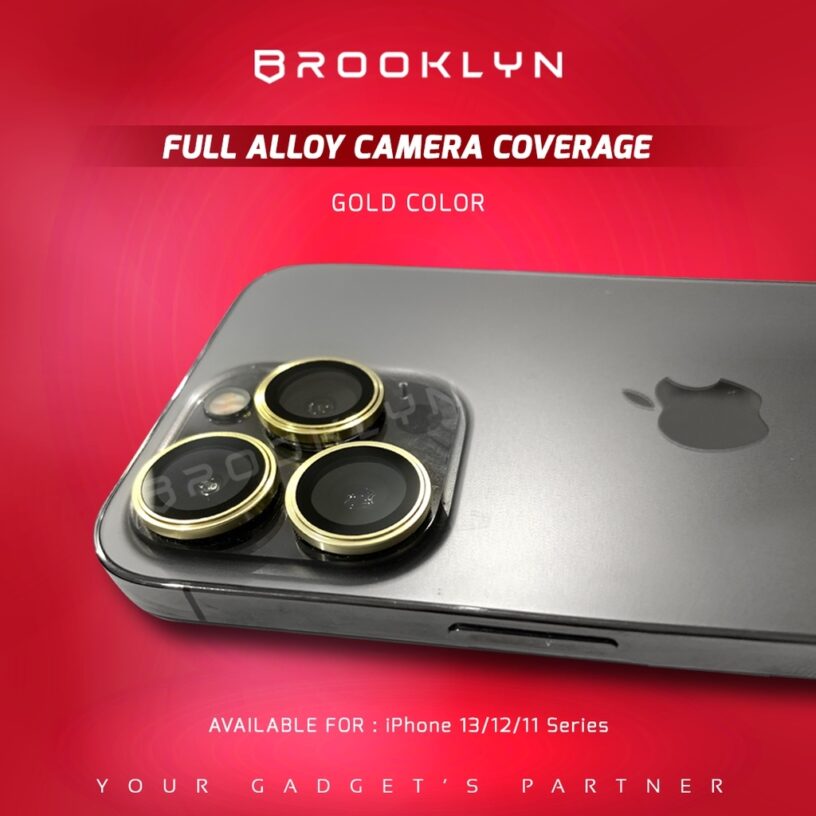 Brooklyn Back Alloy Camera iPhone 15 14 13 12 11 Pro Max Mini High Quality Back Camera Tempered Glass - Gambar 11