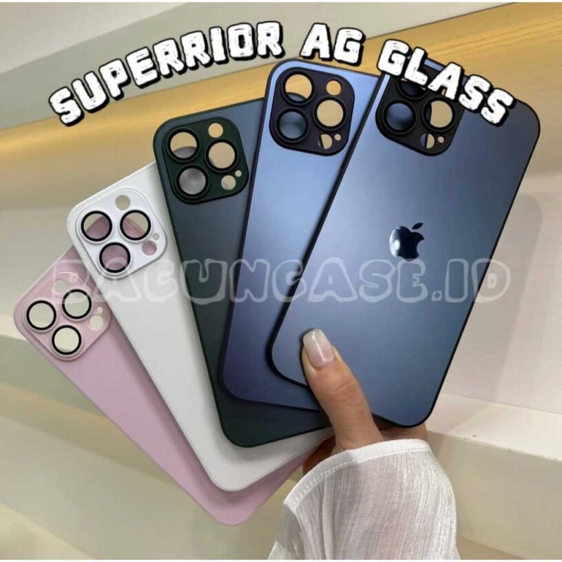 (LINK 1) SUPERIOR PREMIUM PROSTEL METAL AG GLASS CASE FOR IPHONE 11/11PRO/11PRO MAX/12/12 PRO/12 PRO MAX/13/13 PRO/13 PRO MAX/14/14 PLUS/14 PRO/14 PRO MAX LENS PROTECTOR PROSTEEL METAL CASE - Gambar 3