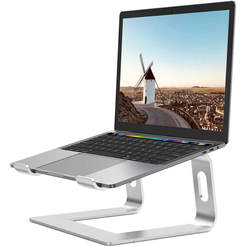 Laptop Stand Holder Ergonomic Aluminum Laptop Computer Stand For 10-15.6” Laptops Portable Laptop Stand Holder