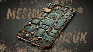 Perbaikan logic board iPhone yang rusak