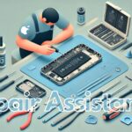 Tampilan fitur Repair Assistant iOS 18 di iPhone