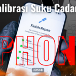 Proses kalibrasi suku cadang iPhone di iOS 18