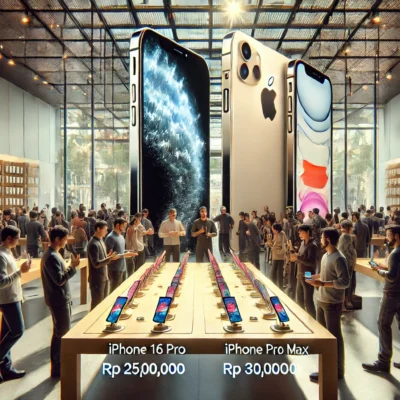 Harga iPhone 16 Resmi di Indonesia