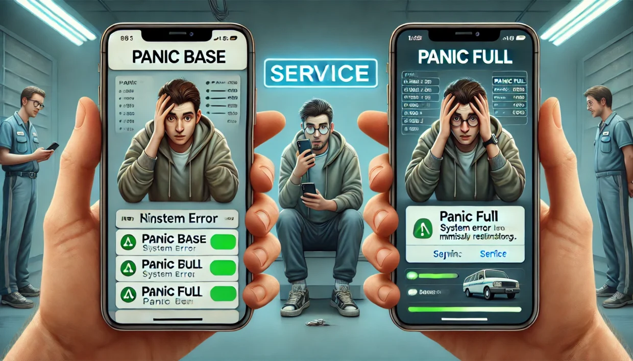 Perbedaan Panic Base dan Panic Full iPhone