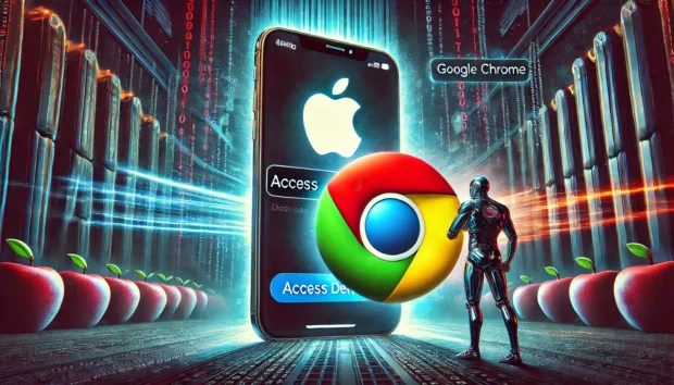 Apple Larang Penggunaan Chrome