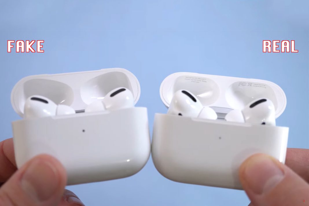 Membedakan AirPods Pro Palsu