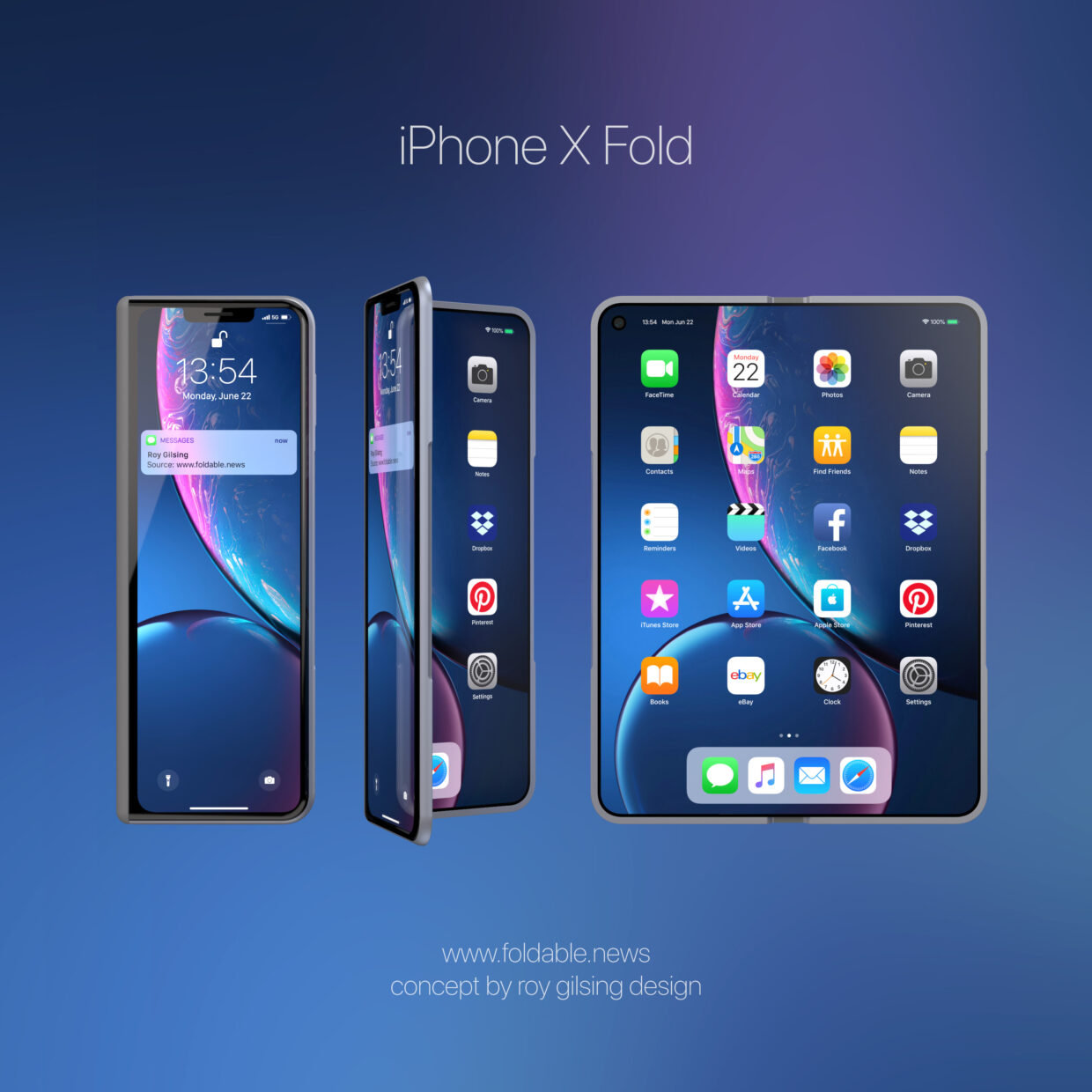 iPhone fold