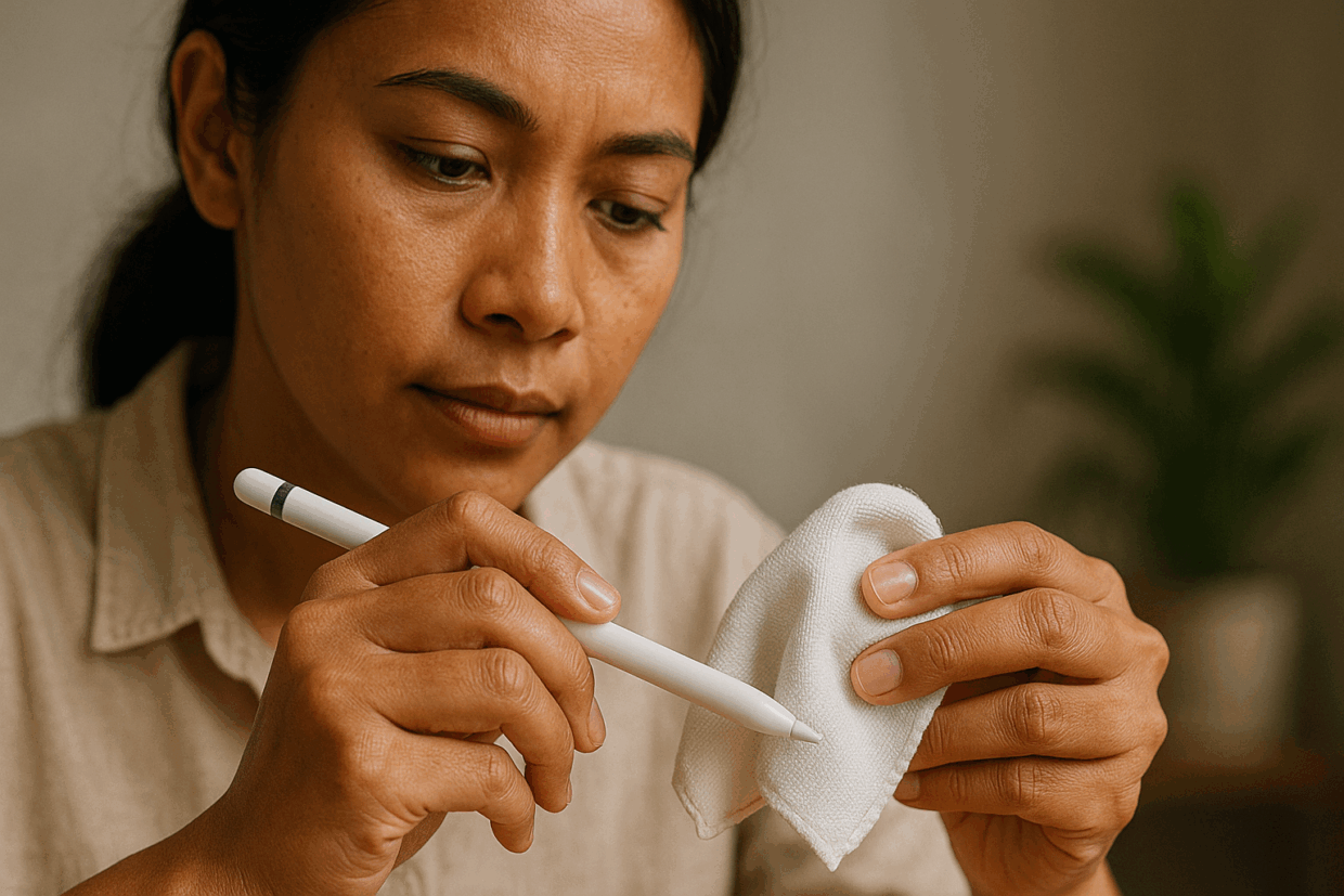 Cara Bersihkan Apple Pencil