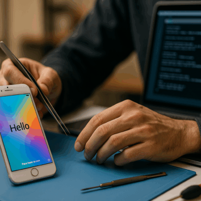 bypass iPhone 7 Plus Hello Screen