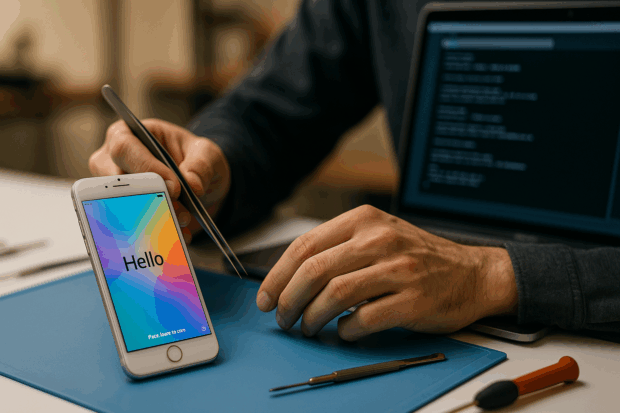 bypass iPhone 7 Plus Hello Screen