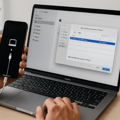cara downgrade iOS