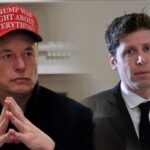 foto kolase ceo tesla elon musk dan ceo openai sam altman 1746597278449 169