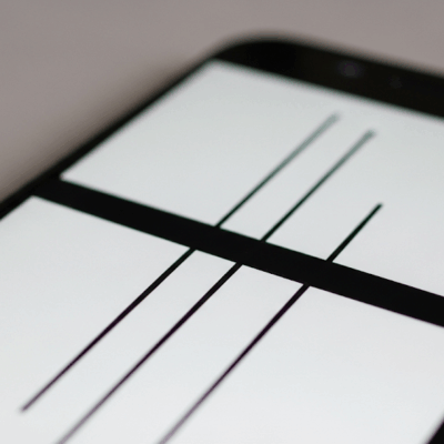 Solusi LCD iPhone bergaris hitam