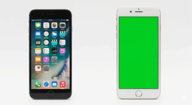 iPhone yang aman dari green screen