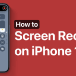 Screen Record Layar iPhone