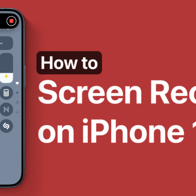 Screen Record Layar iPhone