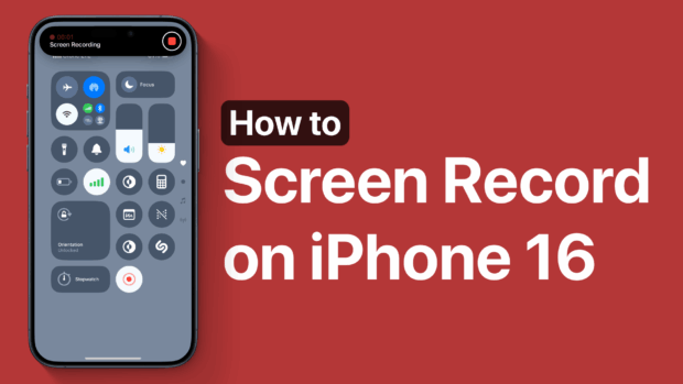 Screen Record Layar iPhone