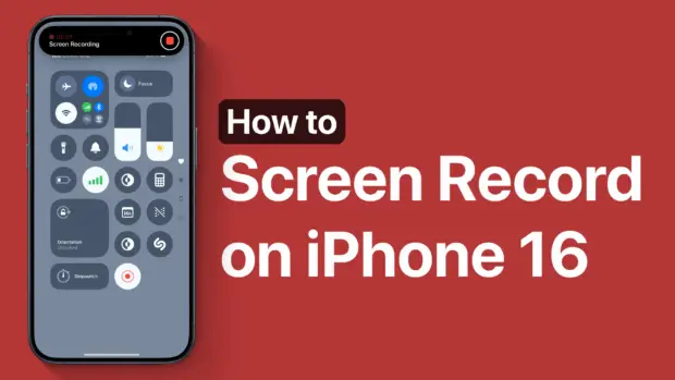 Screen Record Layar iPhone