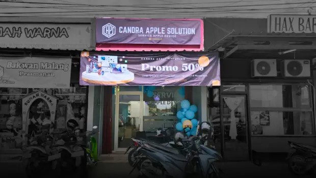 Re-Opening Candra Apple Solution Jl. Ovis Purwokerto